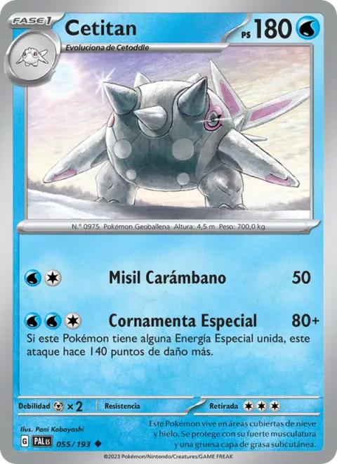 Cetitan [Icicle Missile | Special Horn]