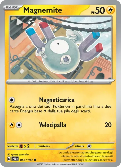 Magnemite [Magnetic Charge | Speed Ball]