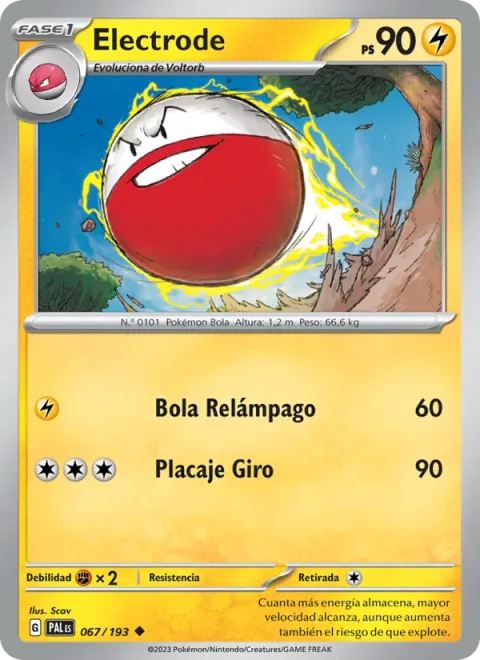 Electrode [Lightning Ball | Rolling Tackle]