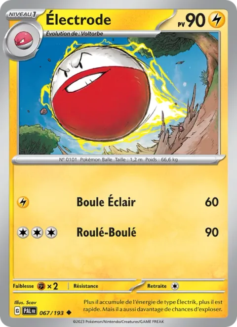 Electrode [Lightning Ball | Rolling Tackle]
