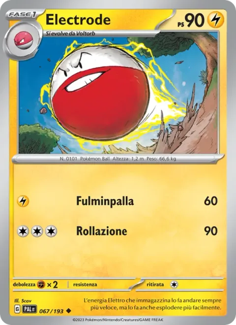 Electrode [Lightning Ball | Rolling Tackle]