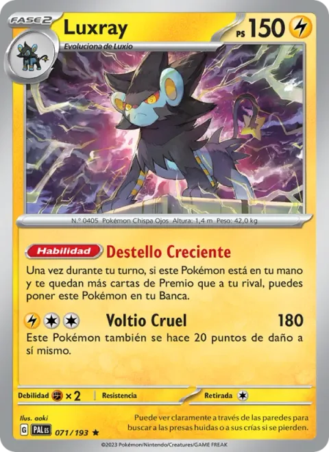 Luxray [Swelling Flash | Wild Charge]