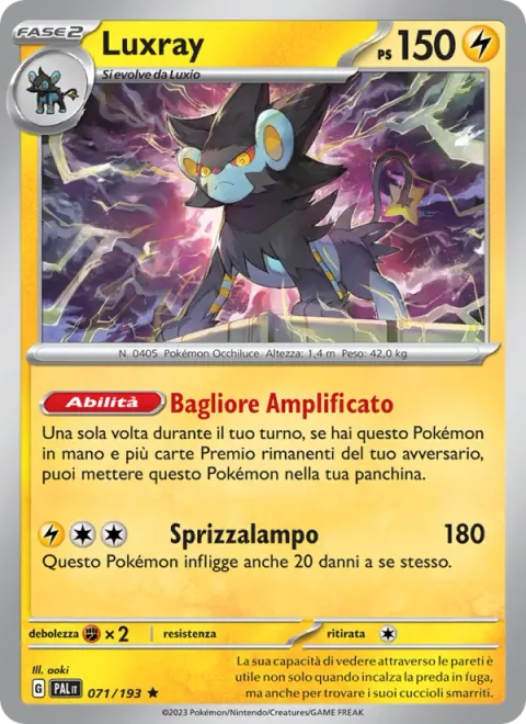 Luxray [Swelling Flash | Wild Charge]