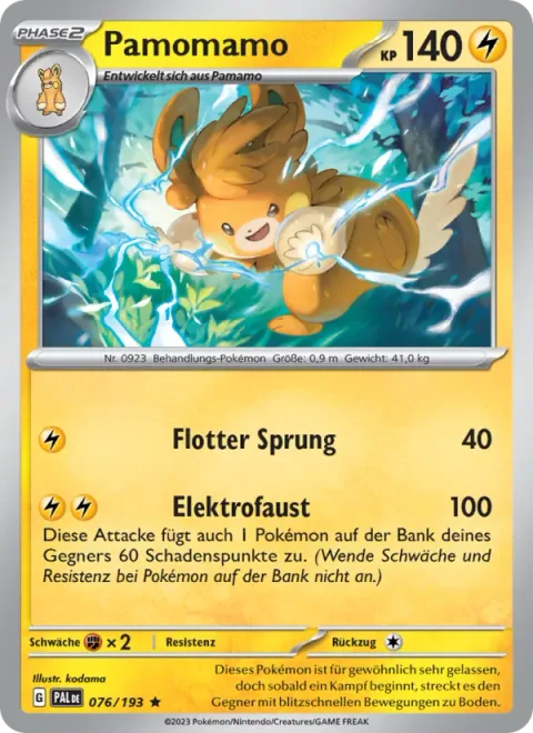 Pawmot [Mach Bolt | Electric Fist]