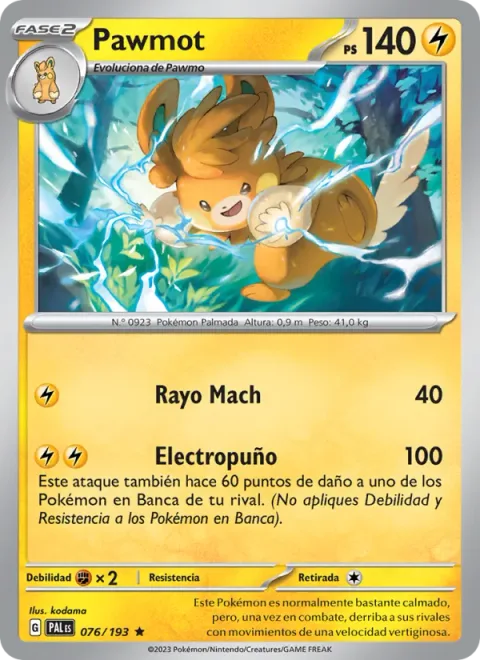 Pawmot [Mach Bolt | Electric Fist]