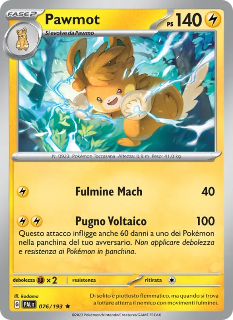 Pawmot [Mach Bolt | Electric Fist]