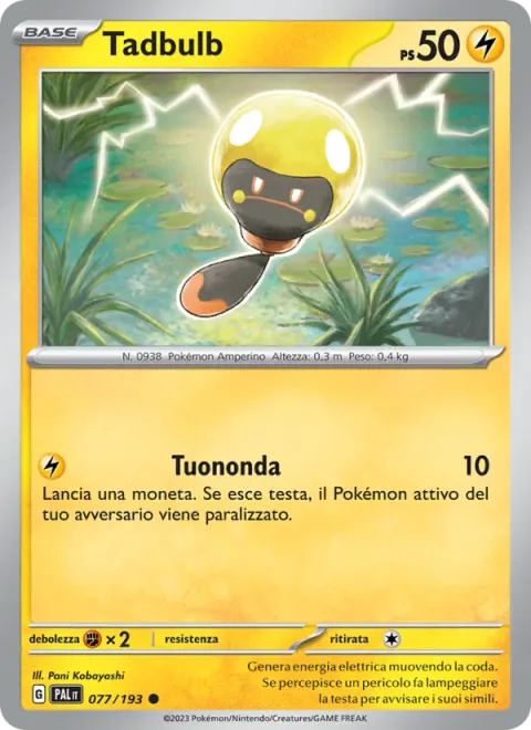 Tadbulb [Thunder Wave]