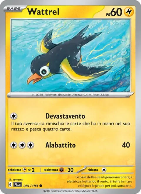 Wattrel [Devastating Wind | Flap]