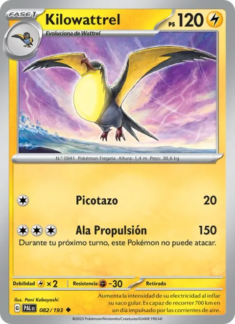 Kilowattrel [Peck | Jet Wing]
