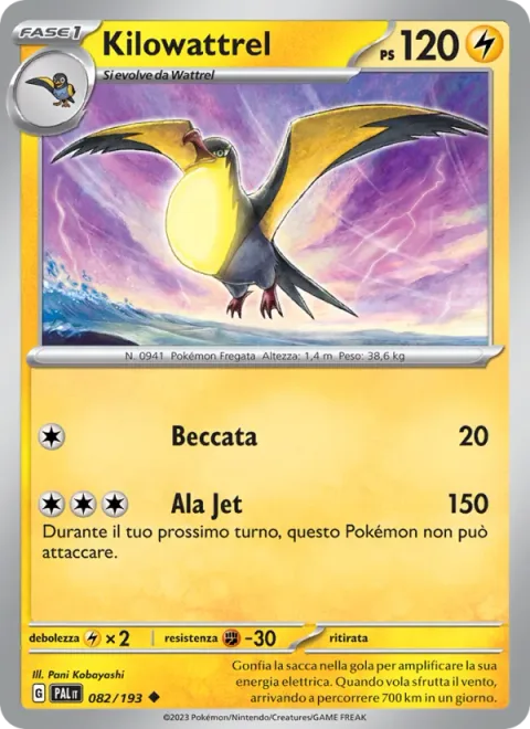 Kilowattrel [Peck | Jet Wing]