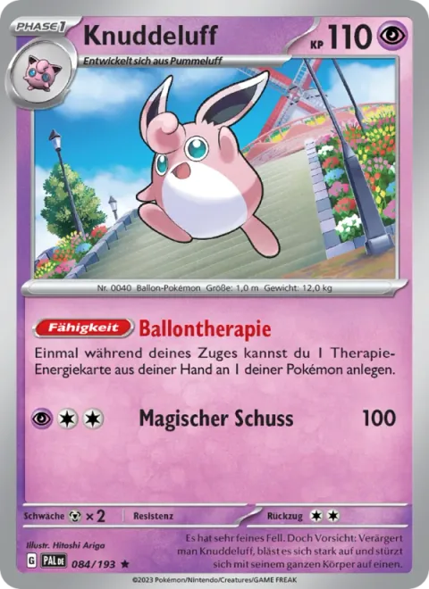 Wigglytuff [Balloon Therapy | Magical Shot]