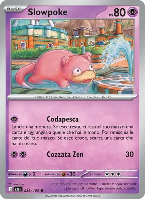 Slowpoke [Tail-Fishing | Zen Headbutt]