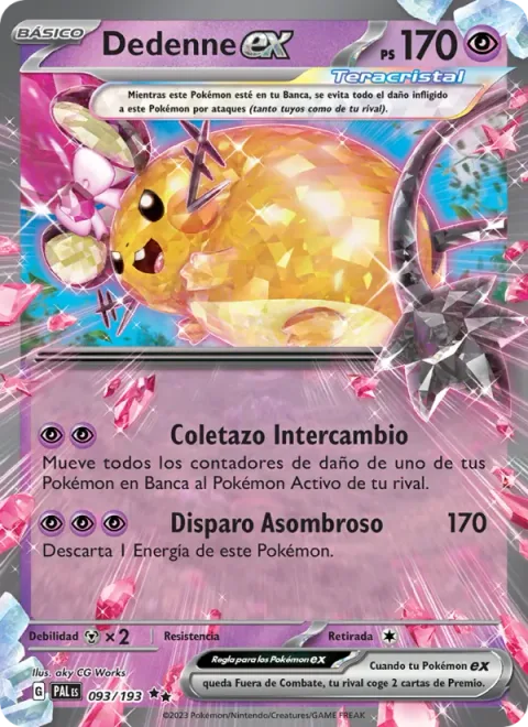 Dedenne ex [Tail Swap | Wondrous Shot]