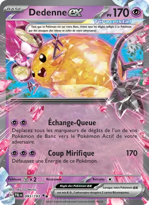 Dedenne ex [Tail Swap | Wondrous Shot]