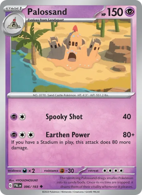 Palossand [Spooky Shot | Earthen Power]
