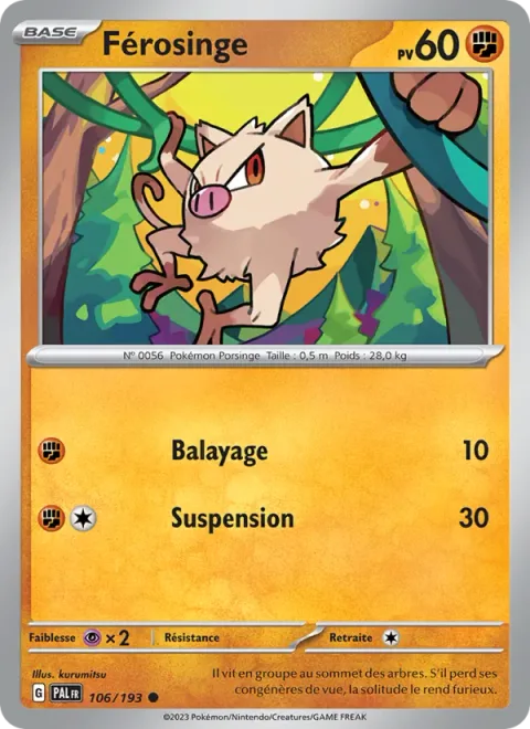 Mankey [Low Kick | Hang Down]