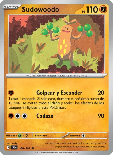 Sudowoodo [Hit and Hide | Elbow Strike]