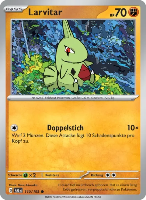 Larvitar [Double Stab]