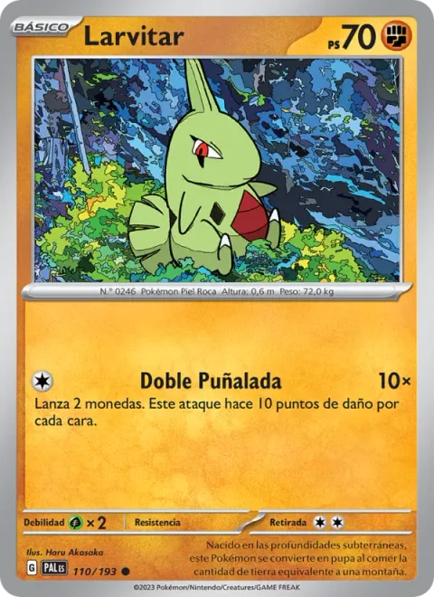 Larvitar [Double Stab]