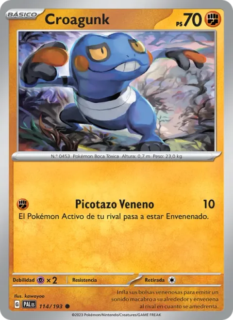Croagunk [Poison Sting]