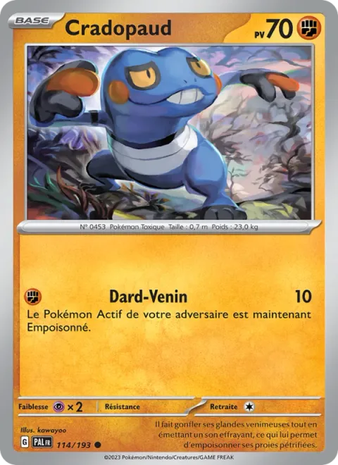 Croagunk [Poison Sting]