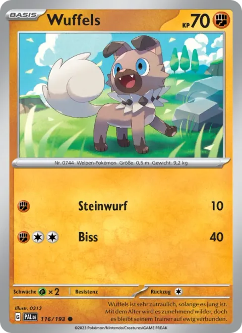 Rockruff [Rock Throw | Bite]
