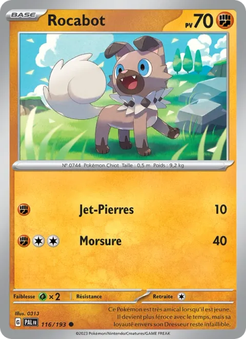 Rockruff [Rock Throw | Bite]