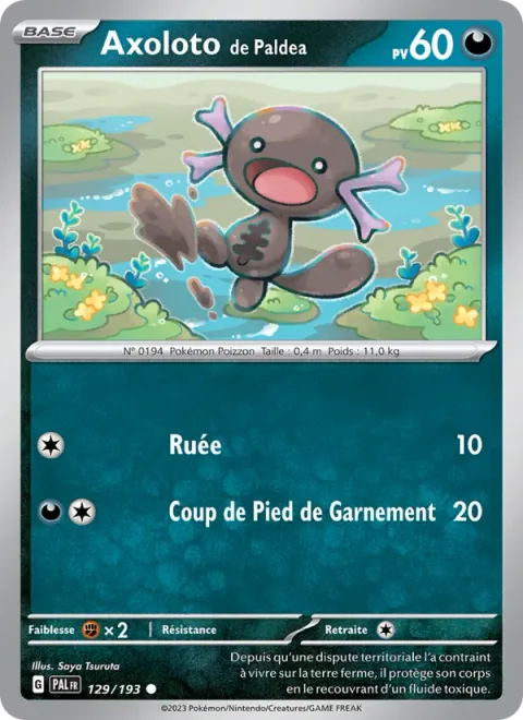 Paldean Wooper [Stampede | Playful Kick]