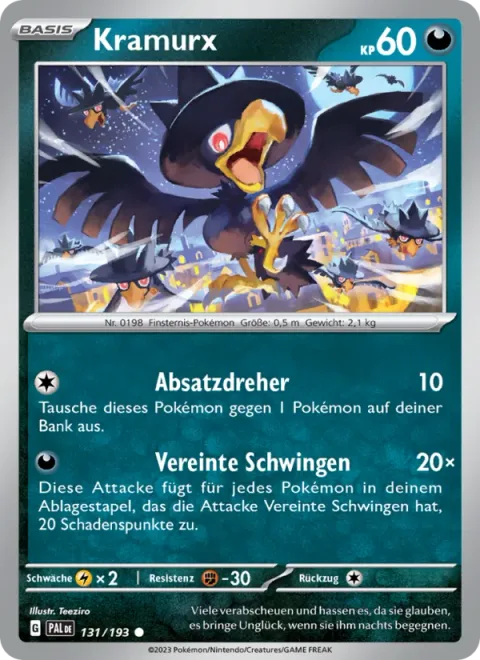 Murkrow [Spin Turn | United Wings]