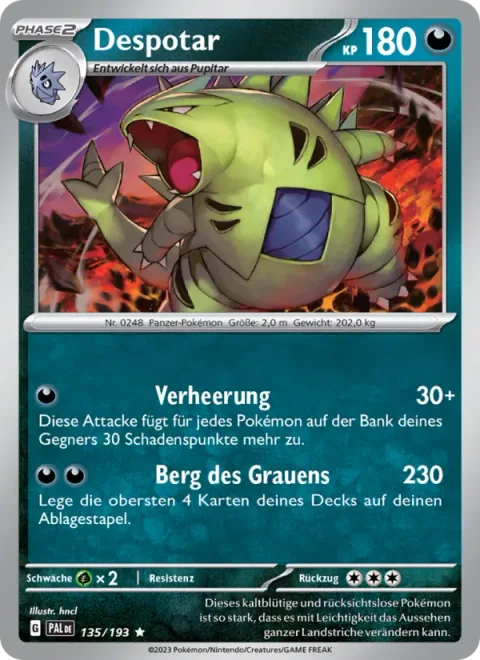 Tyranitar [Rout | Dread Mountain]