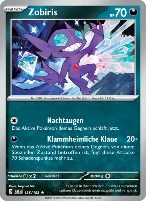Sableye [Night Eyes | Unseen Claw]
