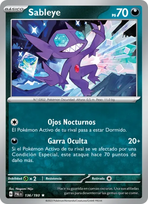 Sableye [Night Eyes | Unseen Claw]