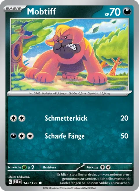 Maschiff [Smash Kick | Sharp Fang]