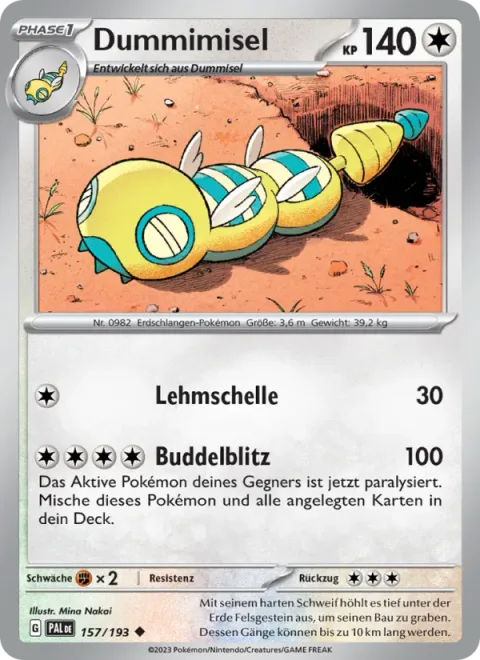 Dudunsparce [Mud-Slap | Dig Away Flash]