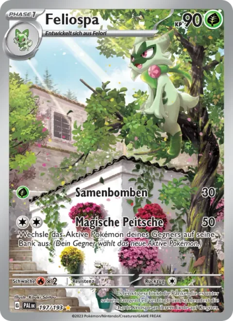 Floragato [Seed Bomb | Magic Whip]