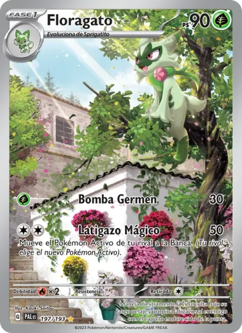 Floragato [Seed Bomb | Magic Whip]