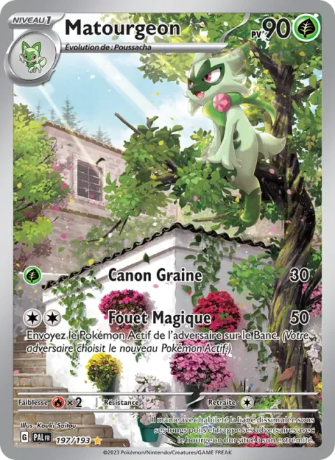 Floragato [Seed Bomb | Magic Whip]