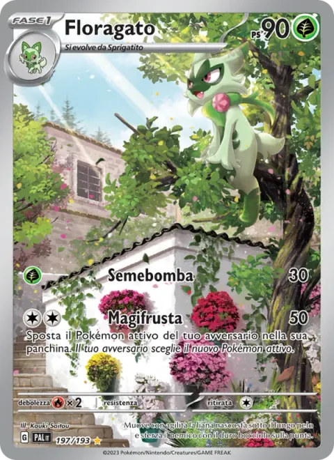 Floragato [Seed Bomb | Magic Whip]