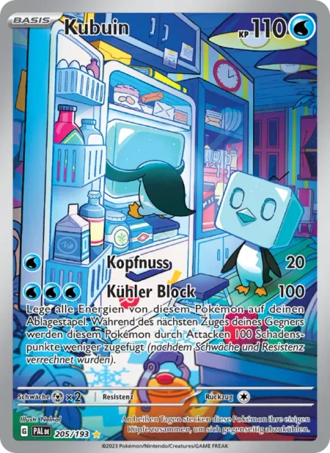 Eiscue [Headbutt | Frigid Block]