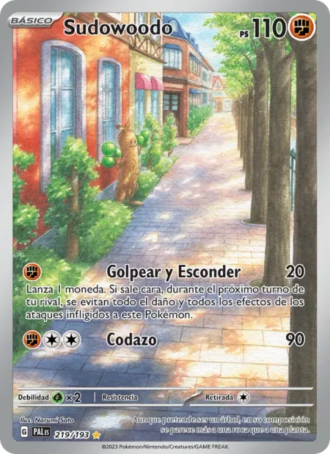 Sudowoodo [Hit and Hide | Elbow Strike]