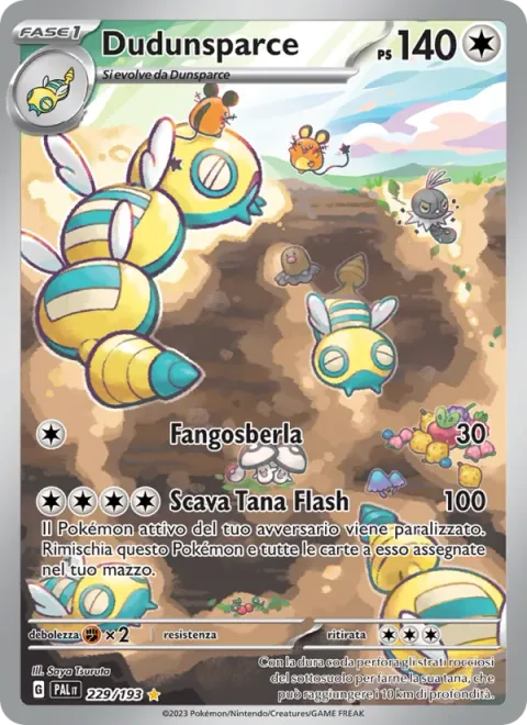 Dudunsparce [Mud-Slap | Dig Away Flash]