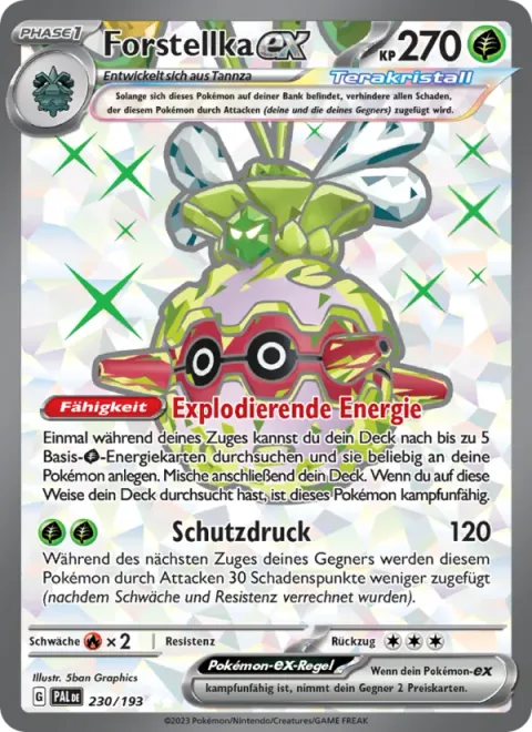 Forretress ex [Exploding Energy | Guard Press]