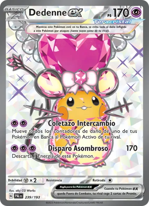Dedenne ex [Tail Swap | Wondrous Shot]