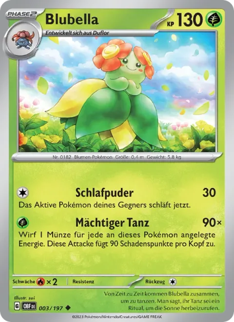 Bellossom [Sleep Powder | Powerful Dance]