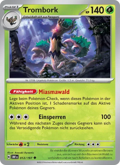 Trevenant [Forest Miasma | Lock Up]