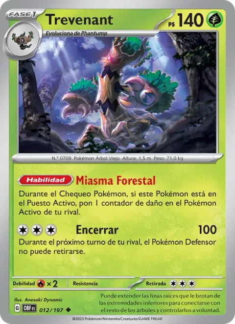 Trevenant [Forest Miasma | Lock Up]