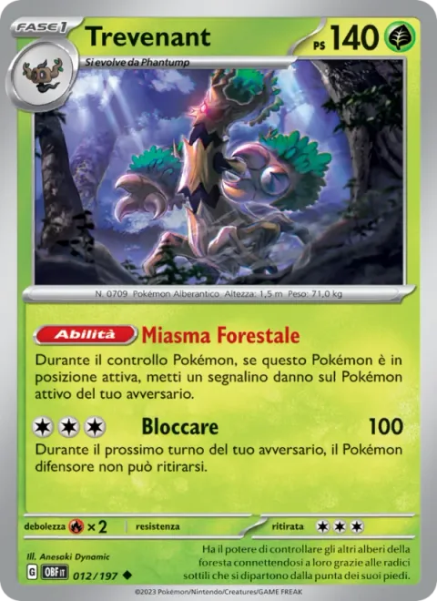 Trevenant [Forest Miasma | Lock Up]