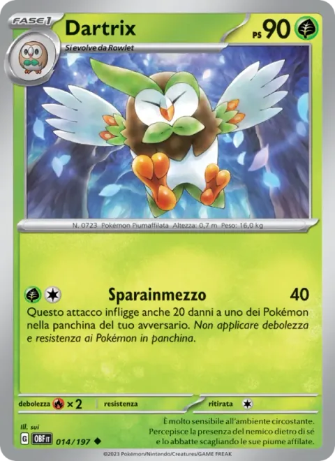 Dartrix [Shoot Through]