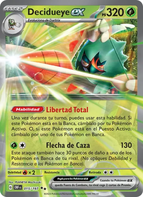 Decidueye ex [Total Freedom | Hunting Arrow]