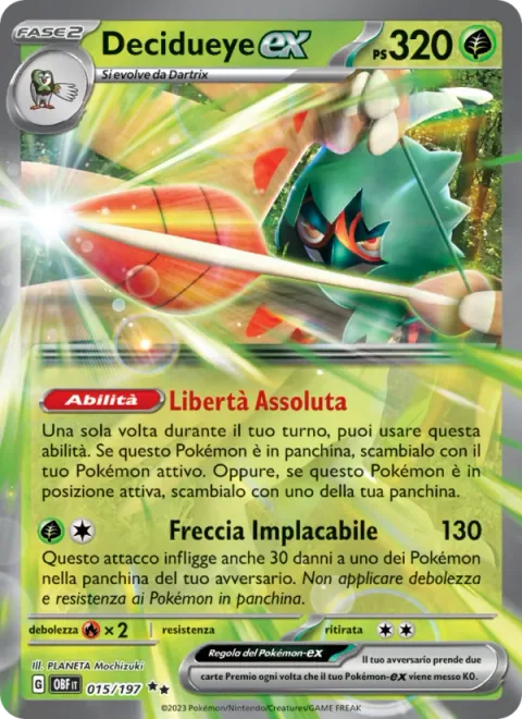 Decidueye ex [Total Freedom | Hunting Arrow]